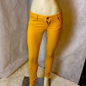 Maje Size 36 Golden Yellow Jeans!